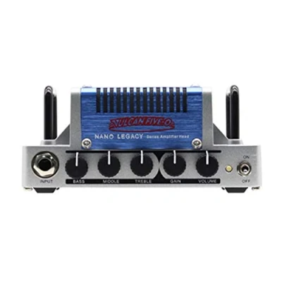 Imagen de Hotone Cabezal de Amplificador Guitarra Alta Ganancia Clase AB 5 vatios con teléfonos SIM Cab/Salida línea Vulcan Five O