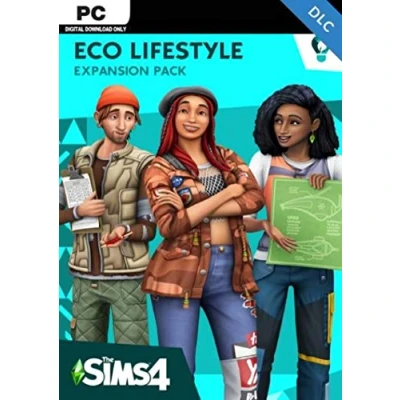 Imagen de The Sims 4 Eco Lifestyle (PC Code in Box) (Windows)