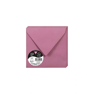 Imagen de Clairefontaine 50078 C Pack de 20 sobres Pollen 140 x mm, color Rose Hortensia 14 0.10