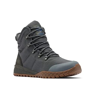 Imagen de Columbia Fairbanks Omniheat Zapatillas de senderismo, Hombre, Talla: 44, Graphite/dark moss Zapatos