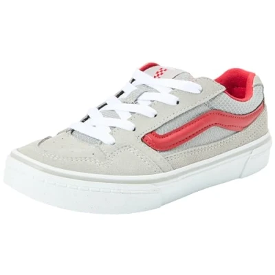 Imagen de Vans Caldrone, Zapatillas para Unisex niños, Suede/Mesh Charcoal/Red, 38 EU