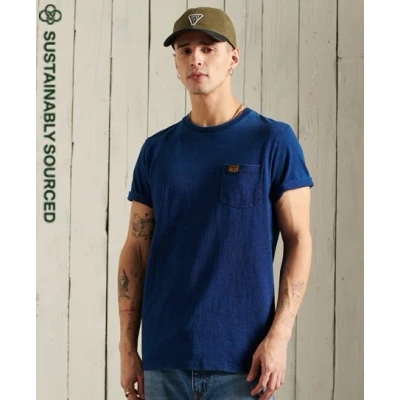 Imagen de Superdry M1010856A Camiseta, añil, S para Hombre