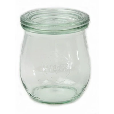 Imagen de Weck Set de 12 tarros Cristal 220 ml, Pack 1 Unidad,