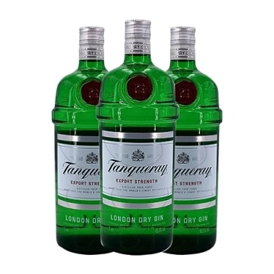 Imagen de Ginebra Tanqueray Botella Misil 1 L (Caja de 3 L)