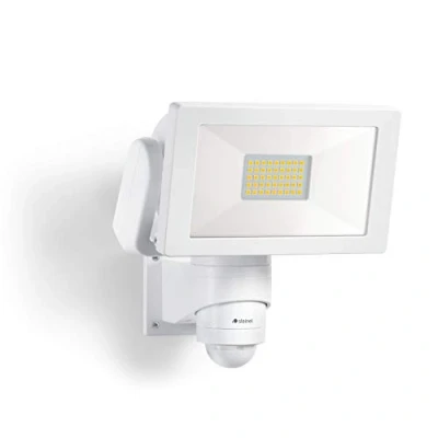 Imagen de Steinel LS 300 S Foco LED, en color blanco, con consumo de 29,5 W, sensor movimiento 240, alcance 12 metros y luz blanca neutra 4000 K