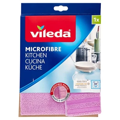 Imagen de Vileda panno cucina, Plástico y Aluminio, Viola, pulizia