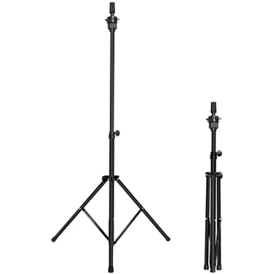 Imagen de Tripode Cabeza Peluqueria, DanseeMeibr Plus ajustable (32.8 53.5 Pulgada) Soporte peluqueria de metal, Trípode maniquí peluquería con Bolsa Transporte