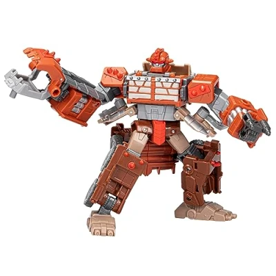 Imagen de Transformers Figura de acción Legacy Evolution Voyager Class Trashmaster 17,5 cm para niños y niñas a partir 8 años, F7209