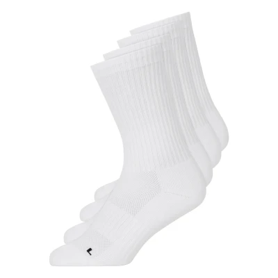 Imagen de Snocks 4 PACK Calcetines, Talla: 35 38, Weiß
