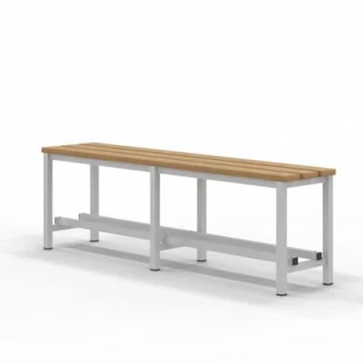 Imagen de Spacio Banco de Madera Norrköping Estilo nórdico para Uso Profesional o en hogar, vestuarios, habitación, decoración Incluso Exterior. Bancada Personas Madera. (1,5 Metros)