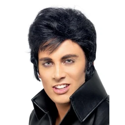 Imagen de Smiffys Peluca de Elvis, Negra