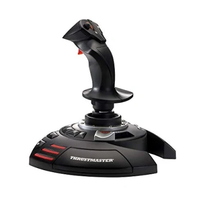 Imagen de Thrustmaster T.Flight Stick X, Joystick con Control de Timón, Botones y Ejes Reprogramable Compatible PC/USB
