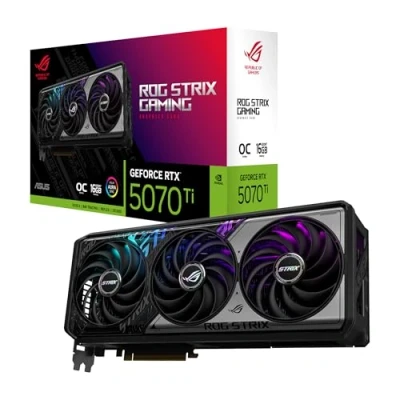 Imagen de ASUS GeForce RTX 5070 Ti ROG Strix OC (16GB GDDR7/PCI Express 5.0/2625MHz/28000MHz)