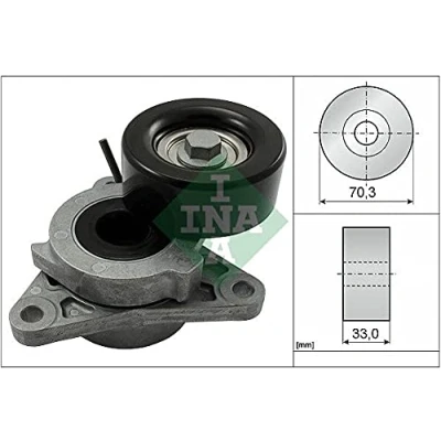 Imagen de INA 534 0606 10 Brazo tensor, correa trapecial poli V INFINITI: QX70 SUV, NISSAN: Pathfinder 3