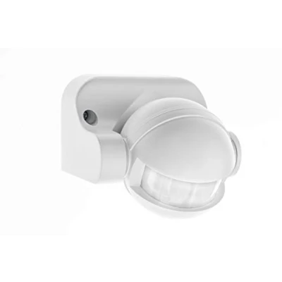 Imagen de HUBER MOTION 2 detector de movimiento por infrarrojos 180 interior/exterior IP44 I 230V LED adecuado, ajustable verticalmente, blanco