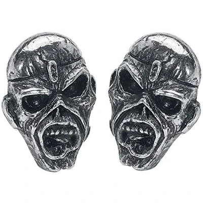 Imagen de Iron Maiden Piece of Mind Earrings Set, Silver