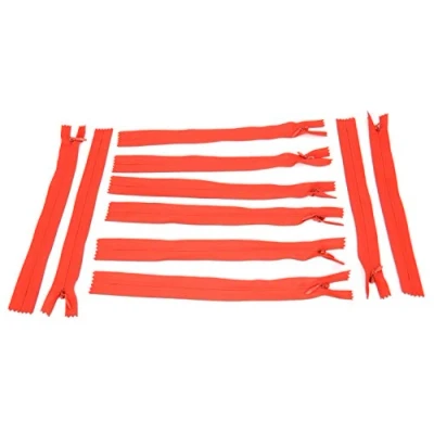 Imagen de ACCESSOIRES LEDUC Trimz Invisible Zip RVNAVN3 Cremallera, Nailon, Rojo, 22 cm, 10