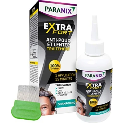 Imagen de Paranix Extra Fort Anti Poux et Lentes Traitement Shampooing 200ml