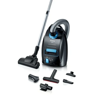 Imagen de SIEMENS Q5 Extreme Silence Aspiradora, plástico, Negro