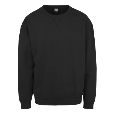 Imagen de Urban Classics OPEN EDGE CREW Sudadera, Hombre, Talla: Large, Black
