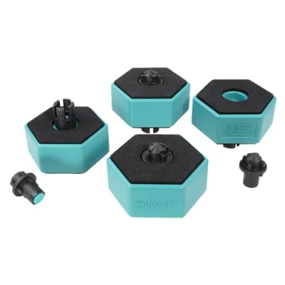 Imagen de wolfcraft 4 soportes de piezas multifuncionales I 6892000 Soporte antideslizante para
