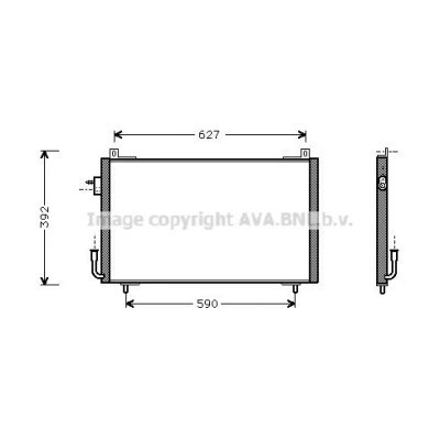 Imagen de PRASCO OLD398 Filtro Deshidratante R 134 a Aluminio OPEL: Vectra C Berlina, CC, SAAB: 9 3 FIAT: Croma II Familiar