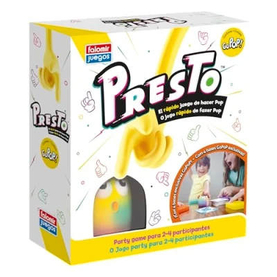 Imagen de Falomir Presto GoPop! Emoción de Velocidad y Reflejos Juego Interactivo Mesa 2 a 4 Jugadores (6+ Años)