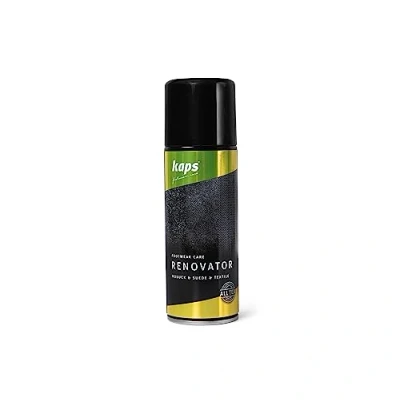 Imagen de Kaps Renovator Spray Nobuck, Ante y Terciopelo Renovación del Color, Restauración Cuidado Revive Revitalizo los Zapatos Bolsos (100 Transparente/Incoloro)