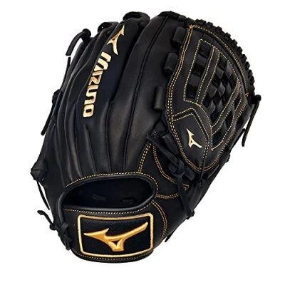 Imagen de Mizuno GMVP1200P4 MVP Prime Pitcher/Outfield Guante de béisbol 12 Pulgadas, Tela tartán arqueada, Tiro a Mano Derecha