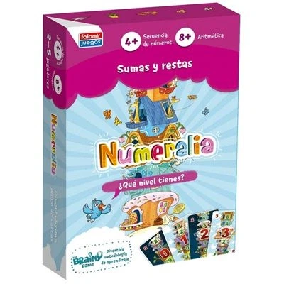 Imagen de Falomir Numeralia Juego de Mesa Educativo, Multicolor, Talla única (30015)