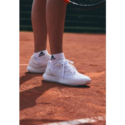 Imagen de adidas Performance Defiant Speed 2 CLAY Zapatillas de tenis para tierra batida, Mujer, Talla: 40 2/3, White/grey Zapatos