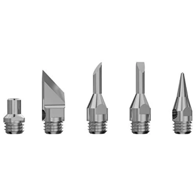 Imagen de LEXIVON Juego de 5 puntas para soldar butano, compatible con LX 770 y 771 (LX TIP D)