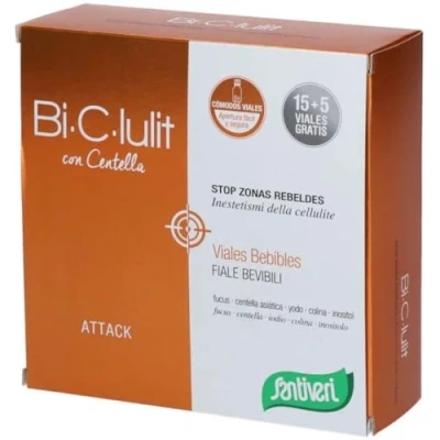 Imagen de Santiveri Bi C Lulit Integratore Alimentare in Fiale, 20 fiale da 10ml