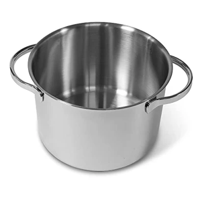 Imagen de Moneta Allegro Olla de 18 cm acero inoxidable para todo tipo fuegos, 3,2 litros