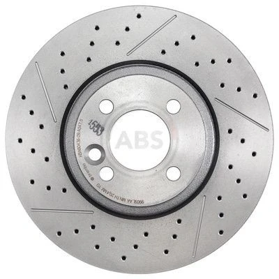 Imagen de A.B.S. Disco de freno MINI: Hatchback, Cabrio 294mm 22mm 4Taladro(s) 100mm ranurado/perforado revestido 18298 34116777825 Discos