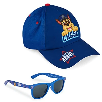 Imagen de Paw Patrol Pack de Gorra Niño y Gafas Sol Infantiles la Patrulla Canina, Infantil, Niño, Regalos para Niños (Azul)