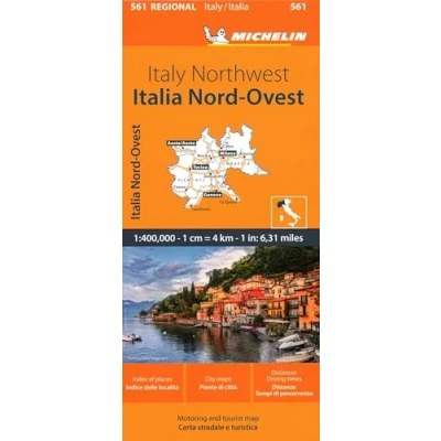 Imagen de Mapa Regional Italia Nord ouest 11561