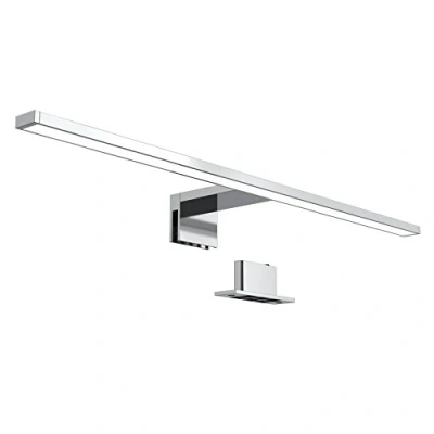 Imagen de B.K.Licht Lámpara Espejo de Baño LED IP44 8W 230V, Pinza + Armario, Blanco Frío 4000k 780lm, 60 x 10.3 3.6 cm