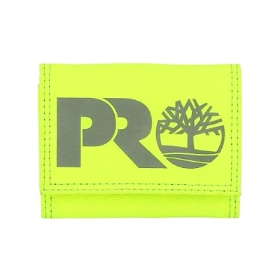 Imagen de Timberland PRO Cordura Cartera Triple de Nailon RFID para Hombre con Ventana identificación, Amarillo Brillante (Reflectante), 11,4 x 2,5 7,6 cm,