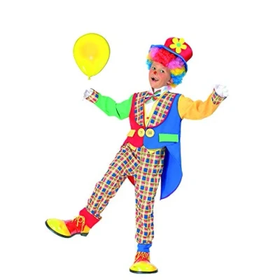 Imagen de Ciao Clown pagliaccio Monello Costume Bambino Disfraz, Multicolor, 8 10 Anni (10730.8 10)
