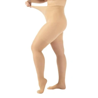Imagen de Calzitaly Sheer PLUS SIZE Tights 20 DEN Medias, Mujer, Talla: 4XL, Nude