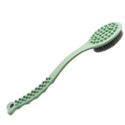 Imagen de QiCheng&amp;LYS Cepillo de Ducha Mano, Baño Espalda Suave y Cómodo Para Masaje o Exfoliación Piel Seca (Verde)