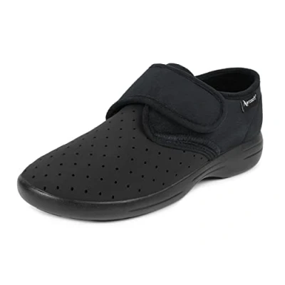Imagen de Aerosoft Zapatillas Stretch 10 para Mujer, Hombre, Ancho G H, Plantilla Intercambiable Ligera (Negro, 39 EU)