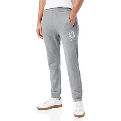 Imagen de Armani Exchange Icon Tracksuit Bottom Pantalones de Deporte, Hombre, Gris (Bc09 Grey 3930), 52 (Talla del fabricante: Large)