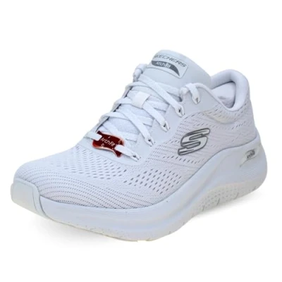 Imagen de Skechers Arch Fit 2.0 Big League, Zapatillas Mujer, White, 39.5 EU