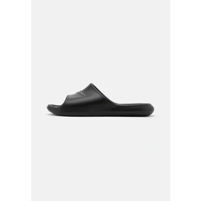 Imagen de Nike Sportswear Victori ONE Slide Sandalias planas, Hombre, Talla: 38.5, Black/university red Piel de imitación alta calidad