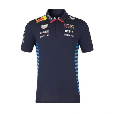 Imagen de Red Bull Racing Formula One Team Producto Oficial de Fórmula 1 2024 Réplica Polo Manga Corta Cielo Nocturno Unisex