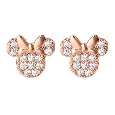 Imagen de Pendientes Minnie Mouse Lazo Pequeño
