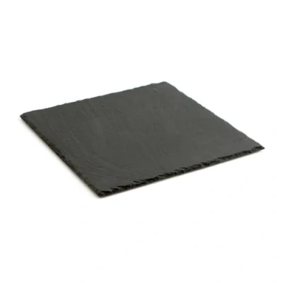 Imagen de Quid Gastro Fun Bandeja Aperitivo Pizarra 25x25cm Negro