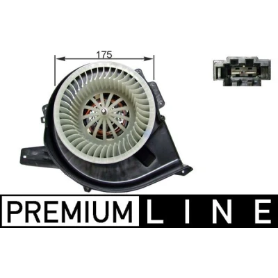 Imagen de MAHLE ORIGINAL AB 20 000P Ventilador de Calefacción para vehíc. con volante a la izquierda SEAT: Ibiza 3, Córdoba II Berlina, 4 Sportcoupe